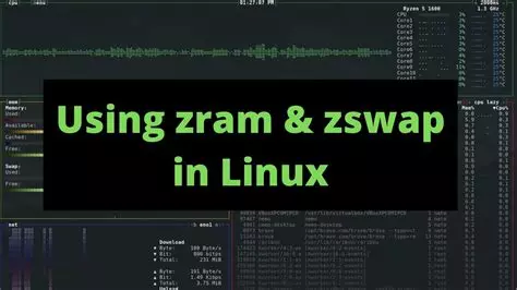 ZRAM على أوبونتو: دليل شامل للتثبيت والضبط الأمثل لكل استخدام